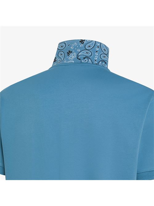 polo print undercollar s/s SUN 68 | A3611556